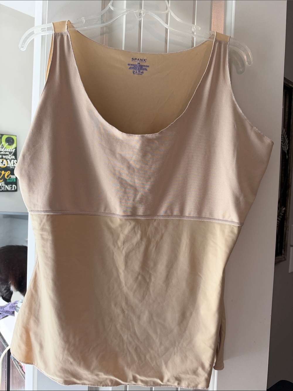 SPANX Two-Tone Beige & Nude Shaping Camisole